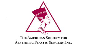 American Society for Aesthetic plastic surgery incorporation logo