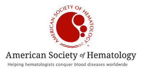 American Society of Hematology red logo with title