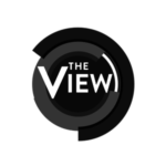 The View logo black and white