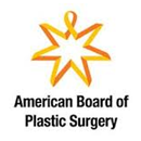 American Board of Plastic Surgery logo yellow
